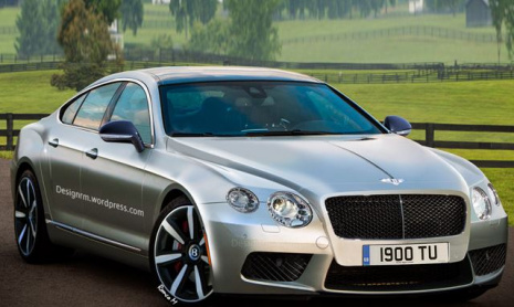 Как может выглядеть четырехдверное купе Bentley